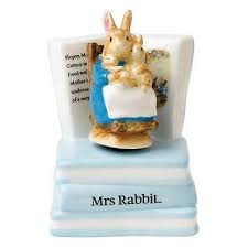 Border Fine Arts Musical Figurine Mrs Rabbit