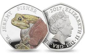 Jeremy Fisher 50p Coin